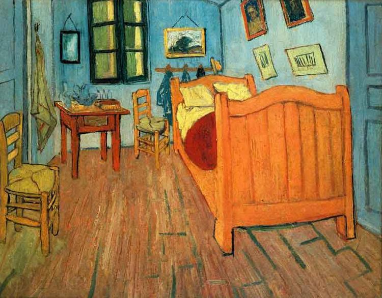 Vincent Van Gogh Bedroom in Arles Norge oil painting art
